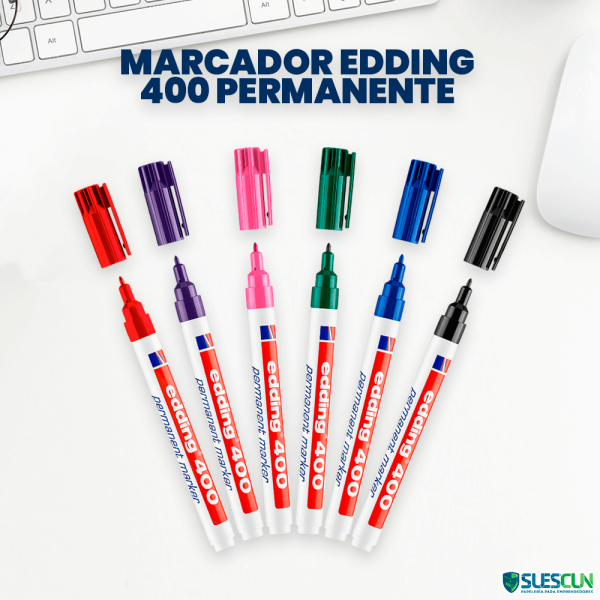 Marcador Permanente Edding 400 Violeta