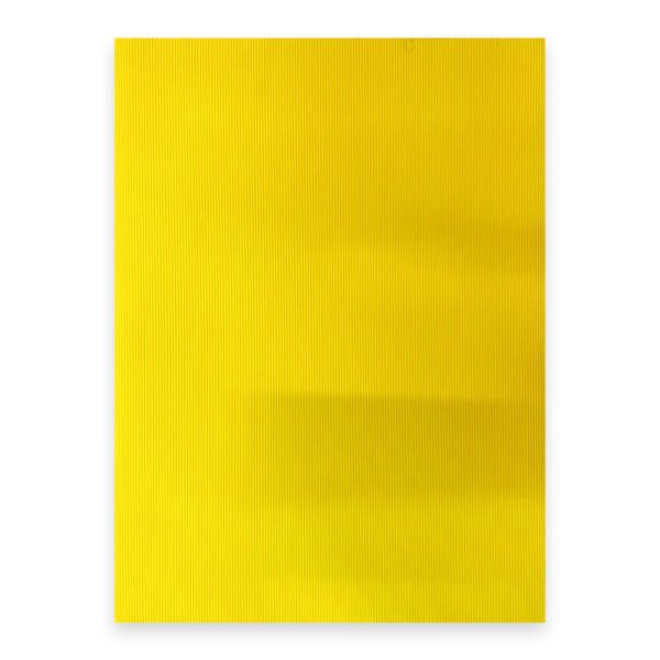 Cartón Corrugado Amarillo