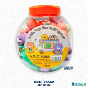 Sacapuntas Kawaii Osos Pasteles