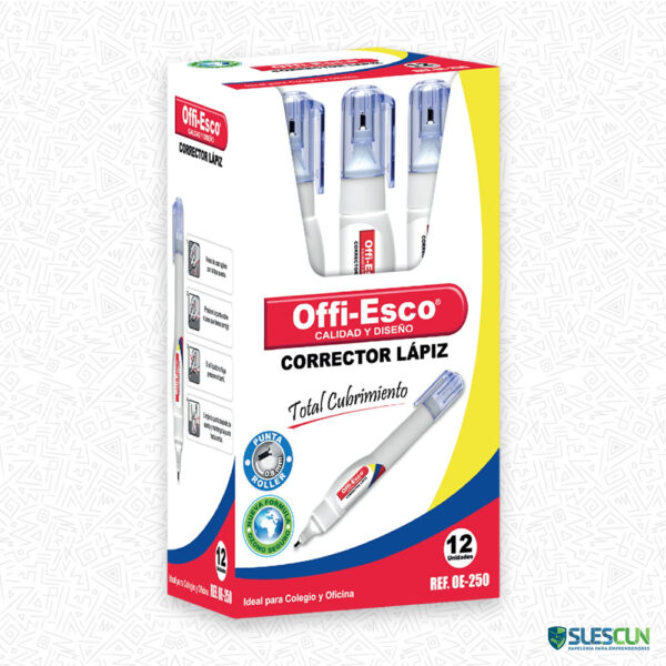 Lápiz Corrector Offi Esco OE-250 - Imagen 2