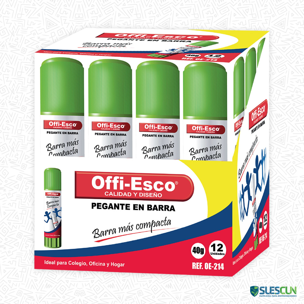 Pegante en Barra 40gr Offi Esco OE-214 - Imagen 2