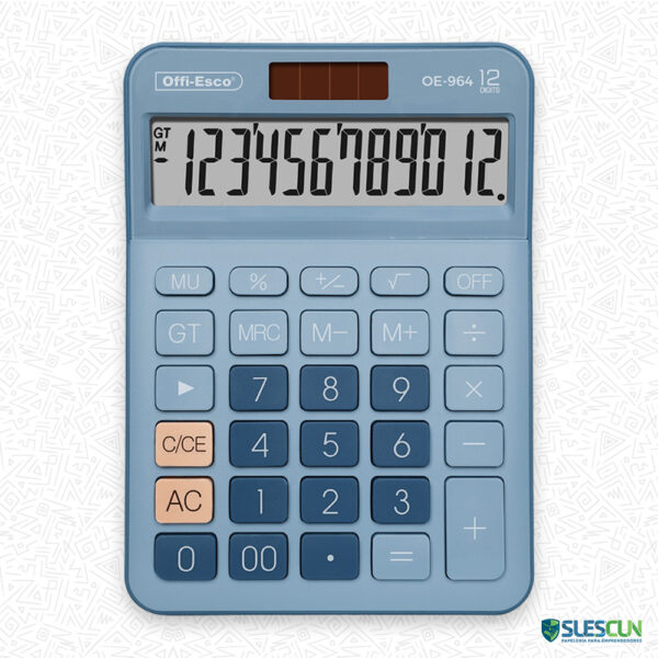 Calculadora Offi Esco 12 Dígitos OE-964
