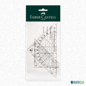 Escuadra Transportador Faber Castell