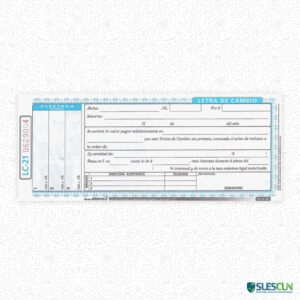 Letra de Cambio Minerva 60-00