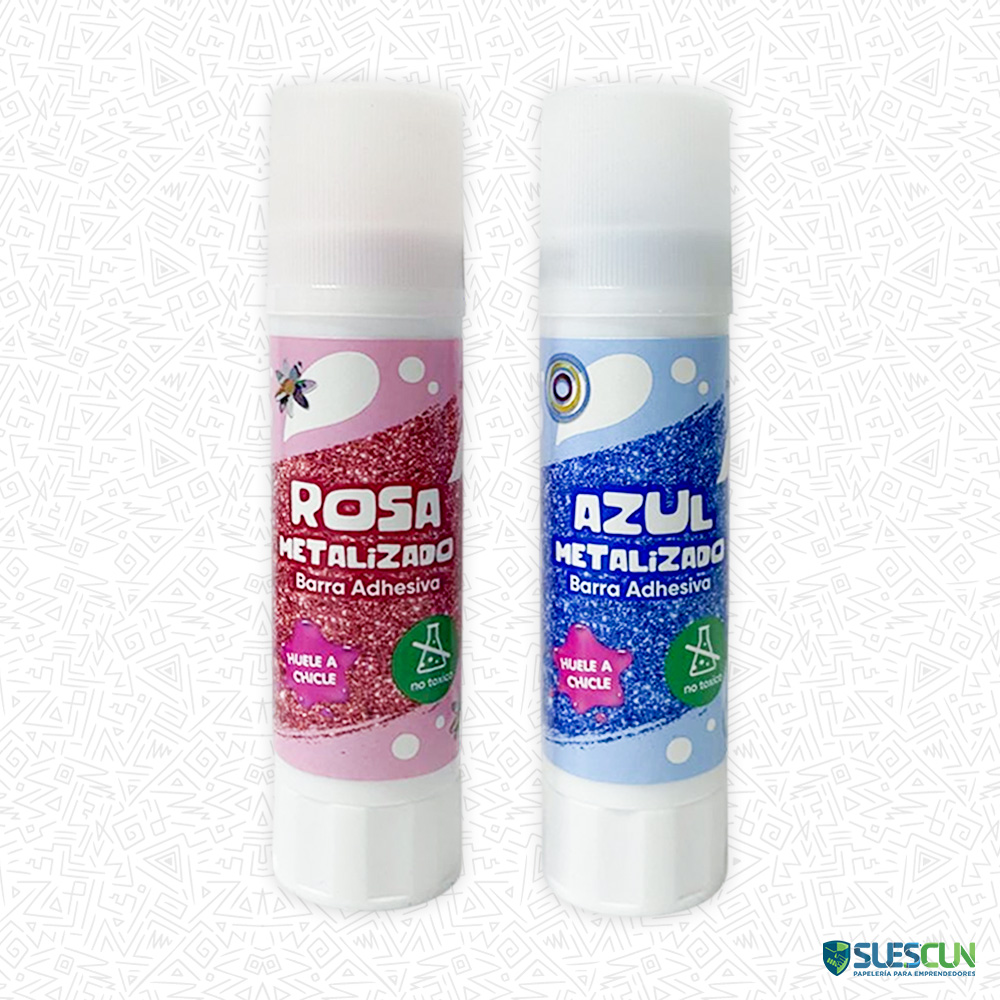 Pegante en Barra Metalizado 20gr Kores