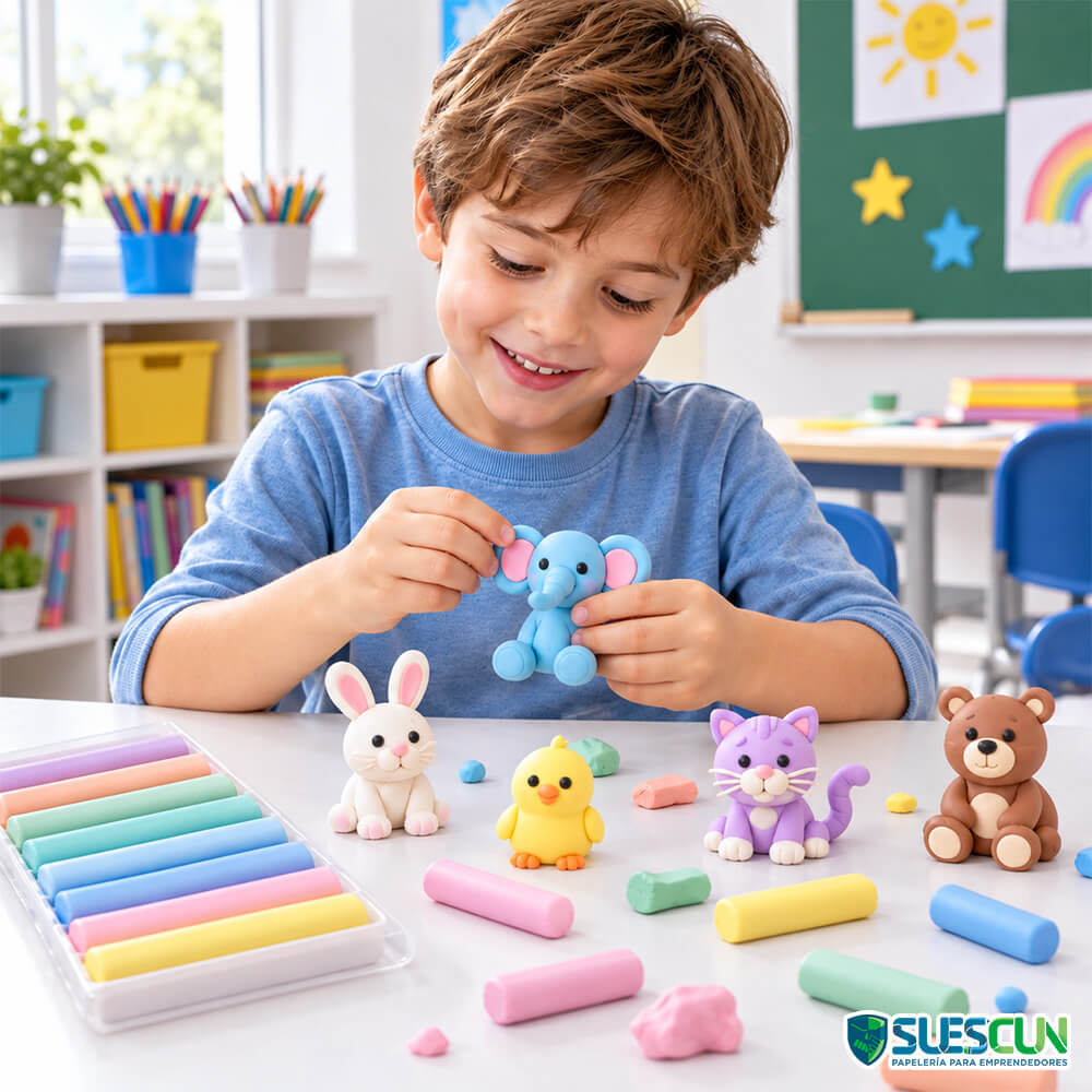 Plastilina Pastel Jumbo Kores