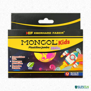 Plastilina Jumbo Mongol Kids Neón
