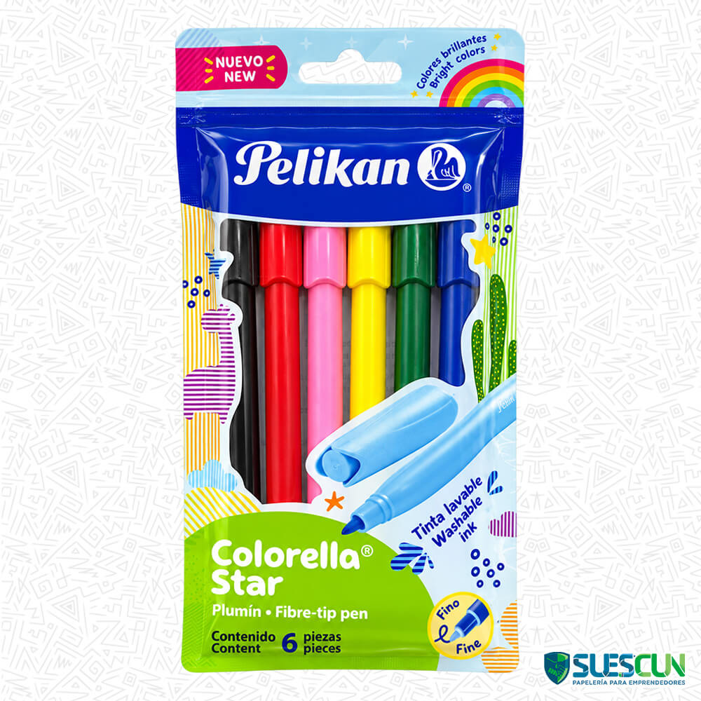 Plumones Pelikan Colorella Star