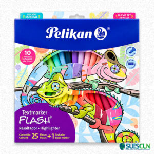 Set Resaltadores Texmarker Flash x26 Pelikan