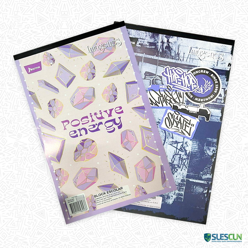 Block Oficio Rayado Imagenes