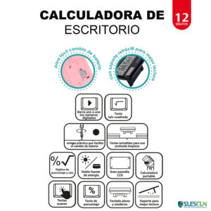 Calculadora Electrónica Offi Esco OE-971