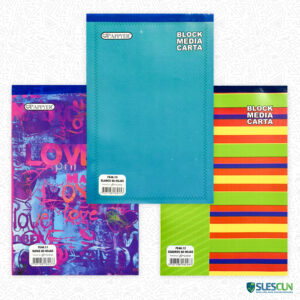 Block Media Carta x80 Hojas