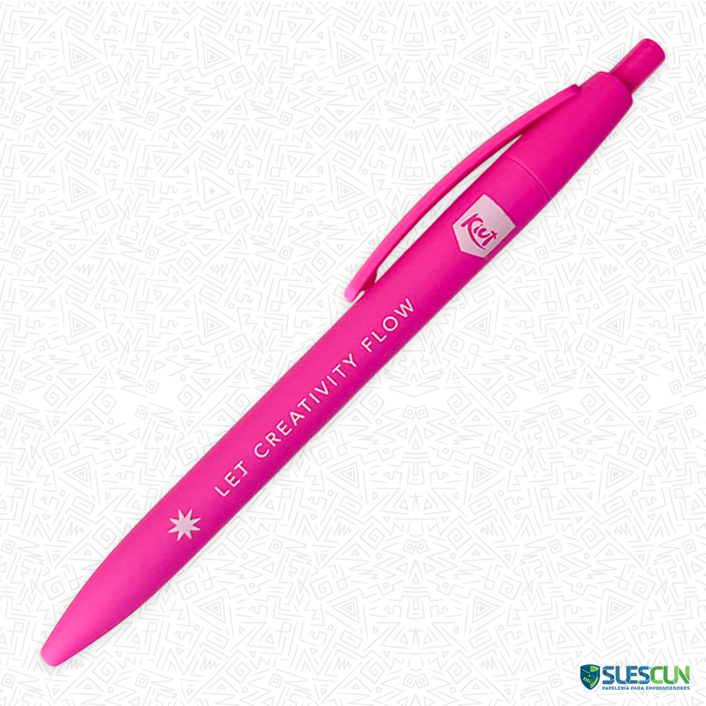 Bolígrafo Kiut 0.7mm Fucsia
