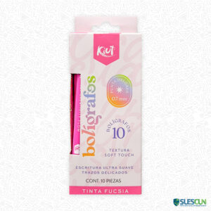 Bolígrafo Kiut 0.7mm Fucsia