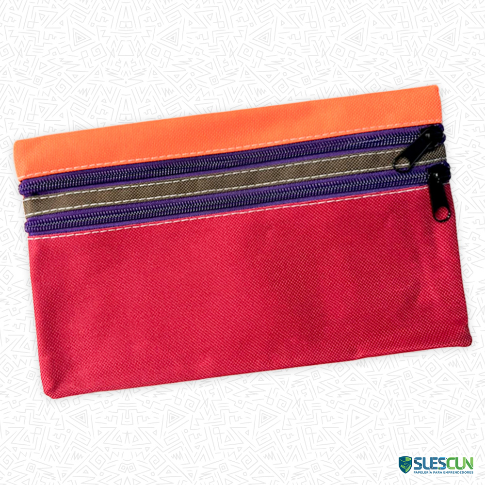 Cartuchera Económica 2 Cierres