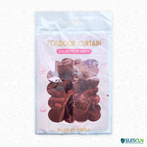 Cortina Metalizada Cuadros Surtidos