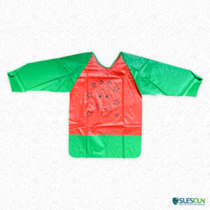 Delantal Escolar Con Manga