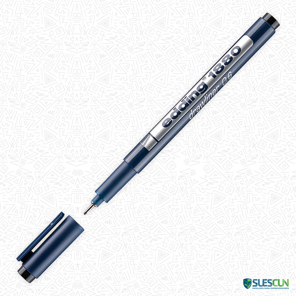 Rapidógrafo Edding 1880 Negro 0.6 mm