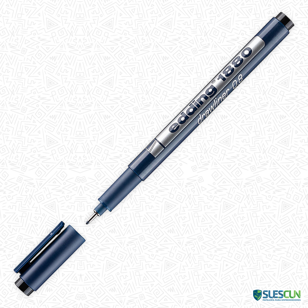 Rapidógrafo Edding 1880 Negro 0.8 mm