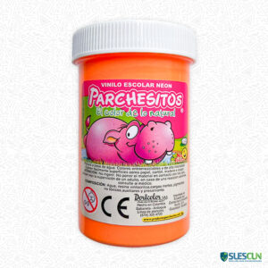 Vinilo Parchesitos 125gr Naranja Neón