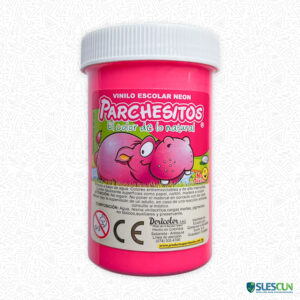 Vinilo Parchesitos 125gr Rosa Neón