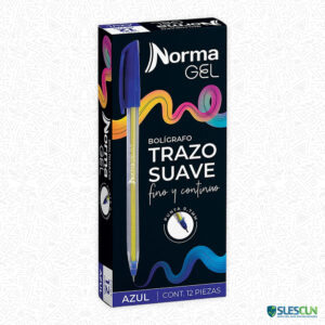 Bolígrafo Gel Norma 0.7mm Azul
