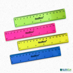Regla Plástica de 15CM SU-407R