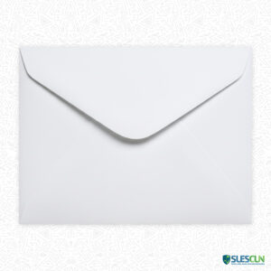 Sobre Blanco Carta Cuadrado