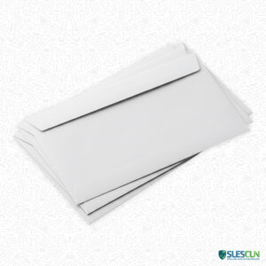 Sobre Blanco Carta Rectangular