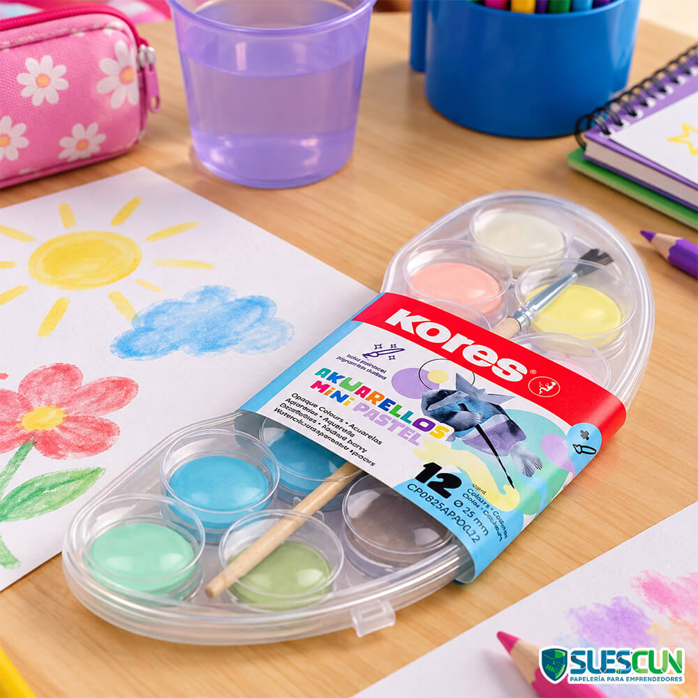 Acuarela Mini Pastel Kores