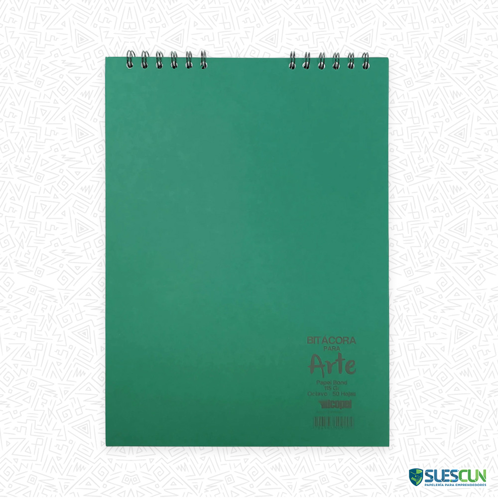 Bitácora Bond 115gr 1/8 x50 Hojas