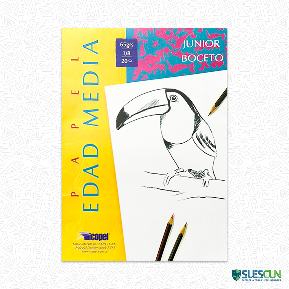 Block Papel Edad Media 1/8