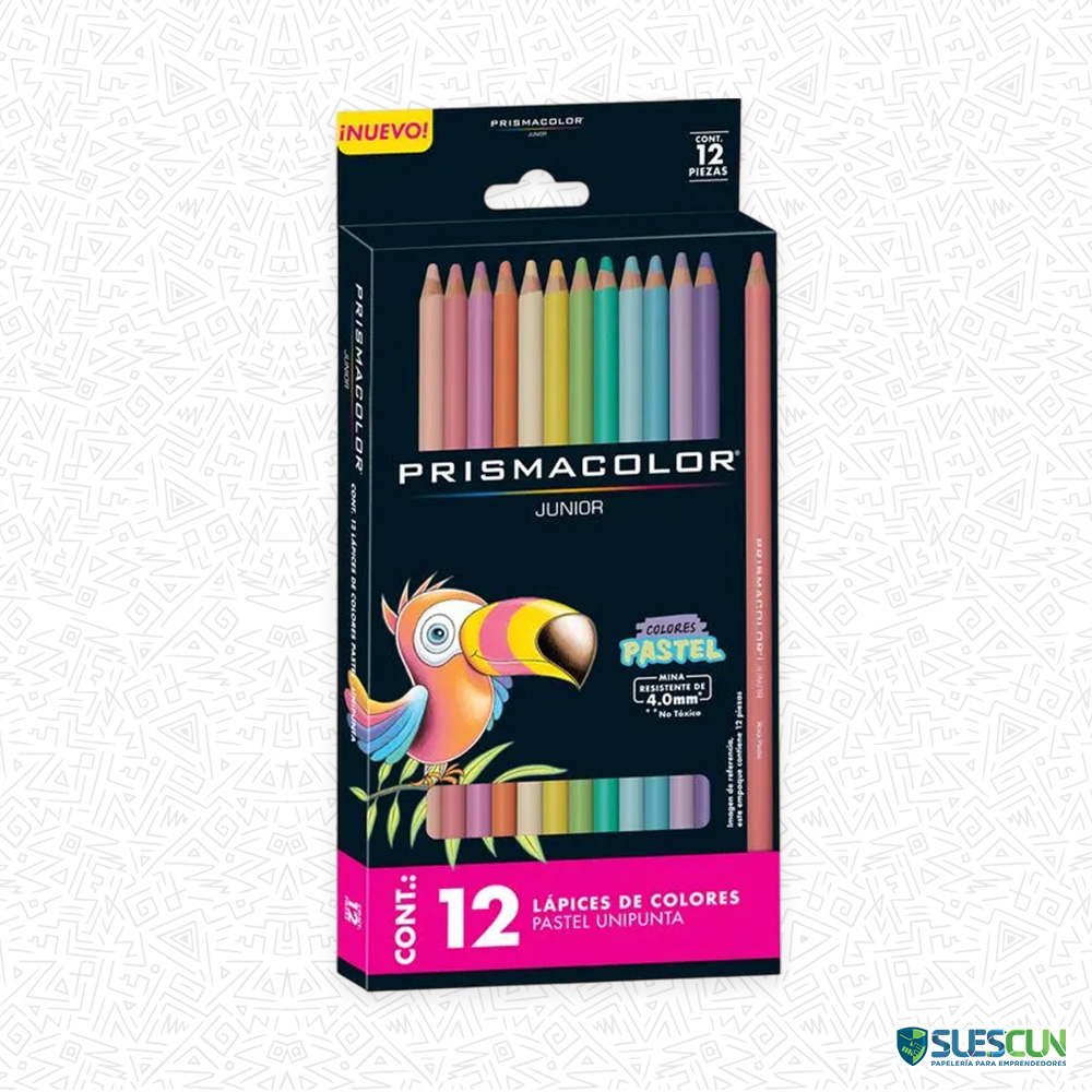 Colores Pasteles Prismacolor x12