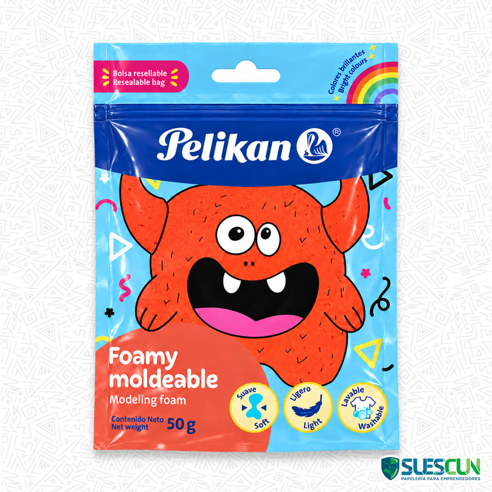 Foamy Moldeable Naranja Pelikan