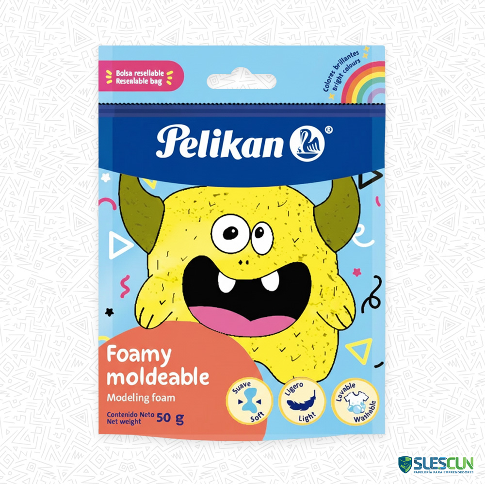 Foamy Moldeable Amarillo Pelikan