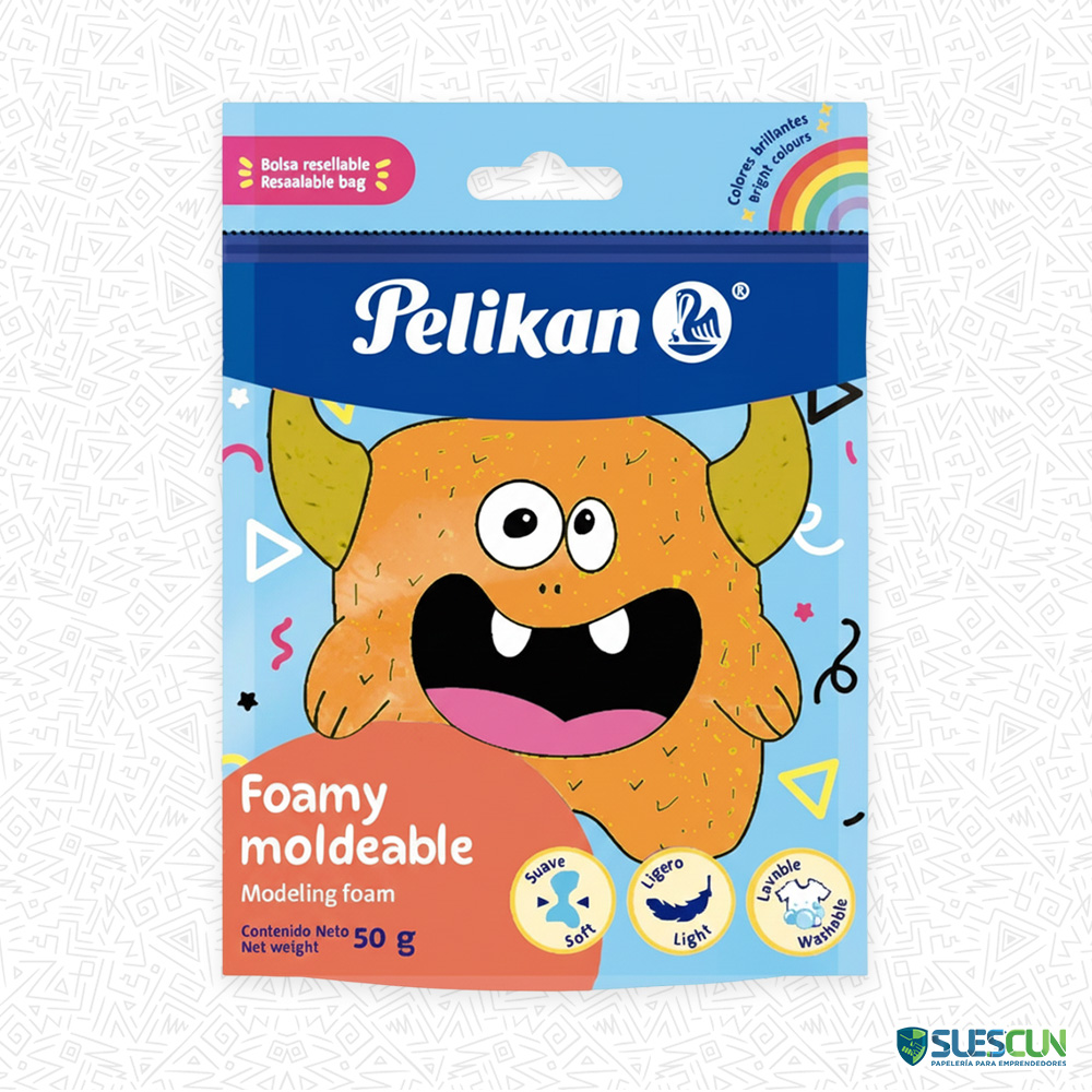 Foamy Moldeable Naranja Pelikan
