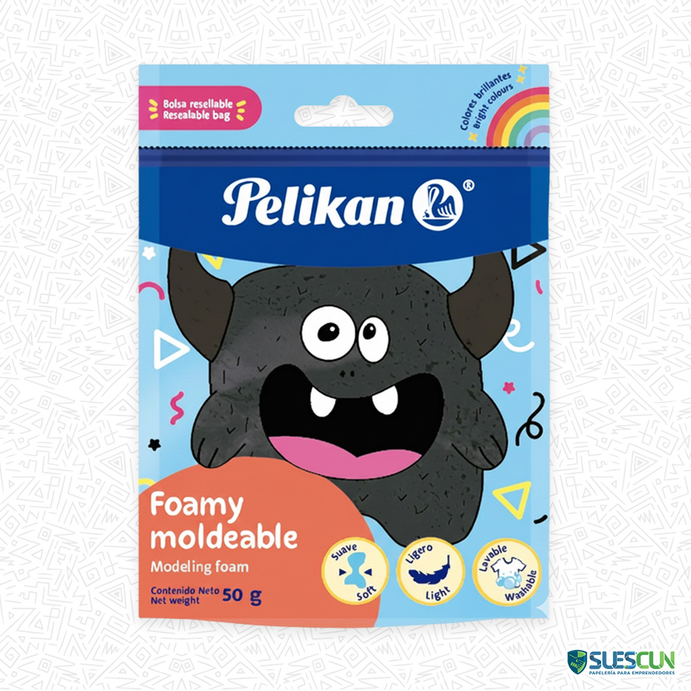 Foamy Moldeable Negro Pelikan