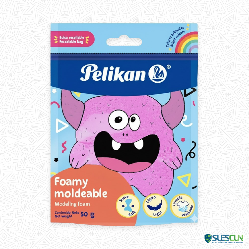 Foamy Moldeable Rosado Pelikan