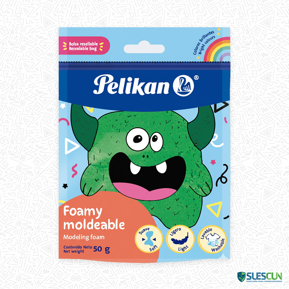 Foamy Moldeable Verde Pelikan