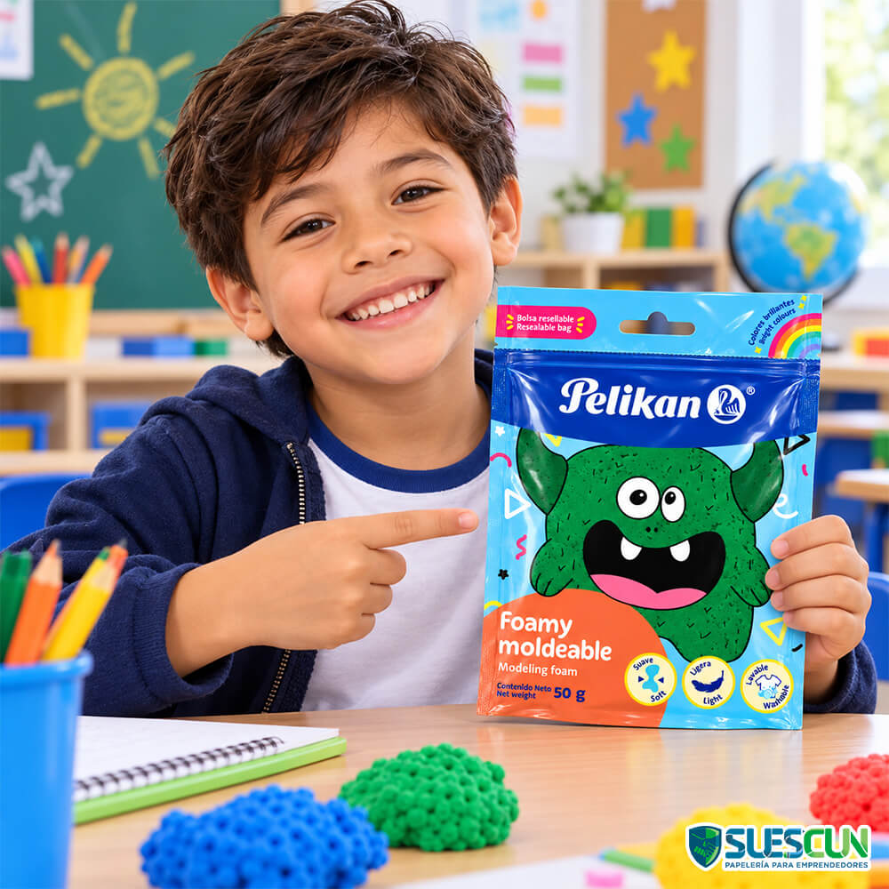 Foamy Moldeable Verde Pelikan
