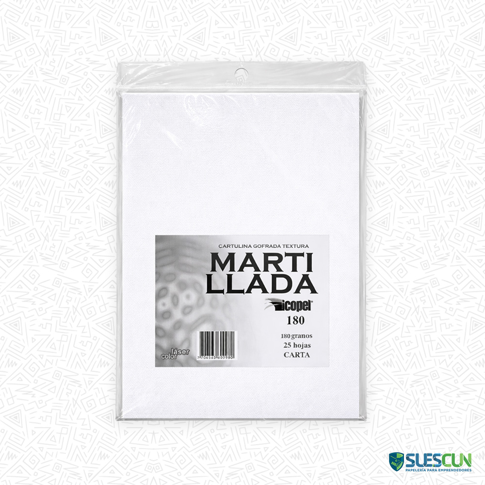 Cartulina Grofada Martillada