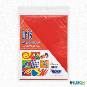 Paquete x20 Hojas Iris Carta Roja