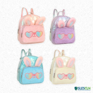 Mochilla Escolar Conejitos