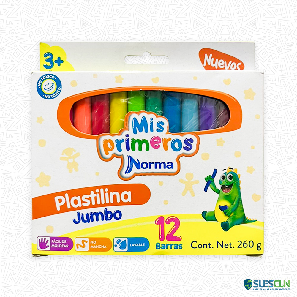 Plastilina Jumbo Norma x12