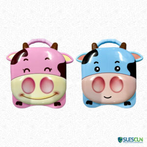 Alcancía Metálica Vaquita Kawaii