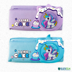 Cartuchera Unicornio Pastel 2 Cierres