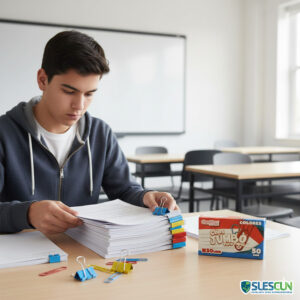 Clips Jumbo de Colores SU-436