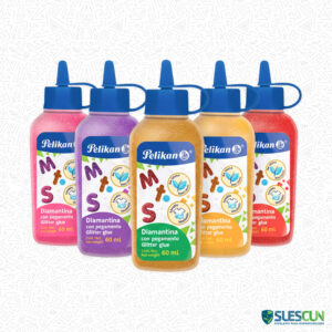 Diamantina con Pegamento Verde Pelikan