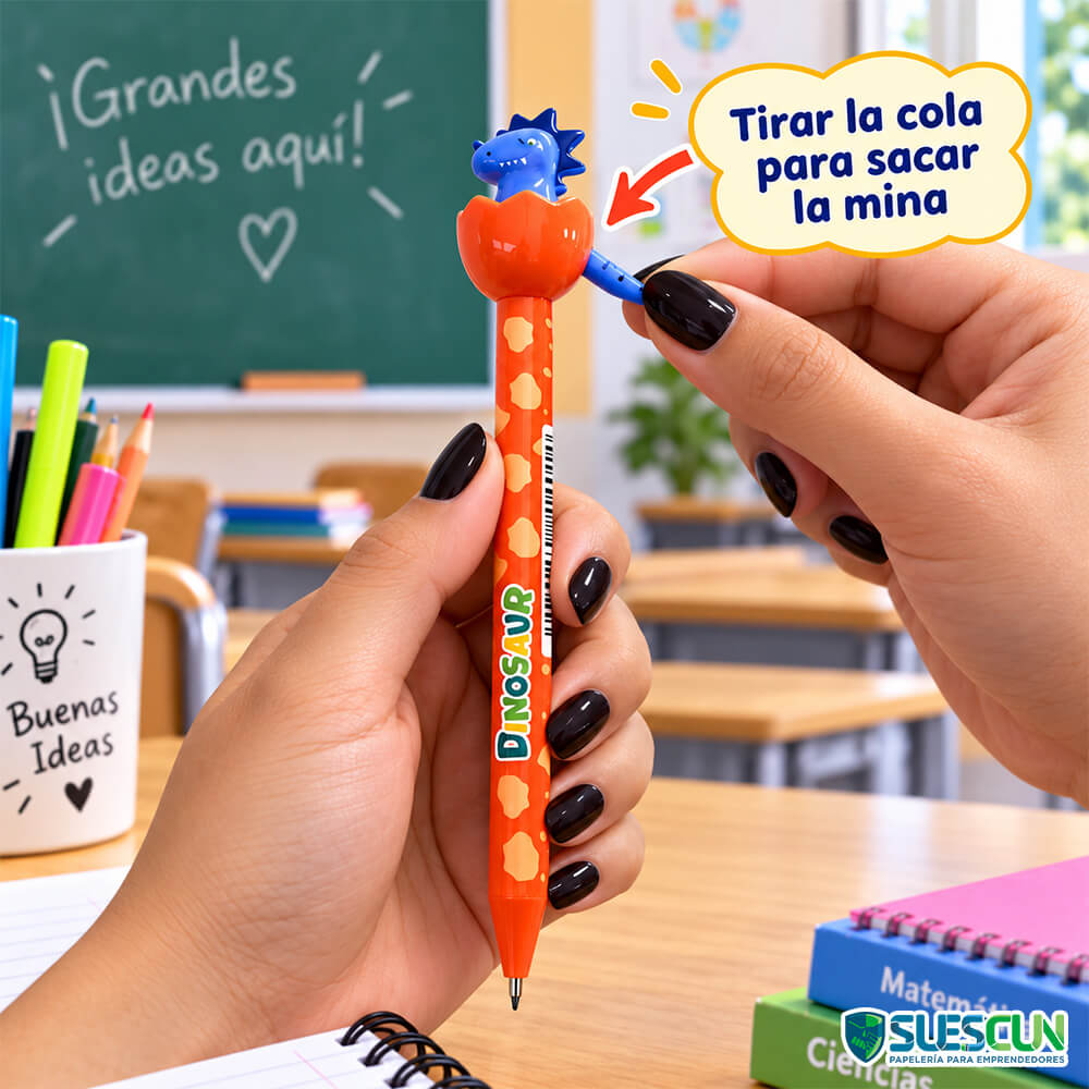 Lapicero Gel RT Dinosaurio