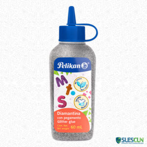 Diamantina con Pegamento Plata Pelikan